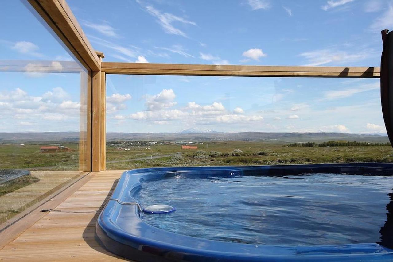 Blue View Cabin 3A With Private Hot Tub Reykholt  Eksteriør billede